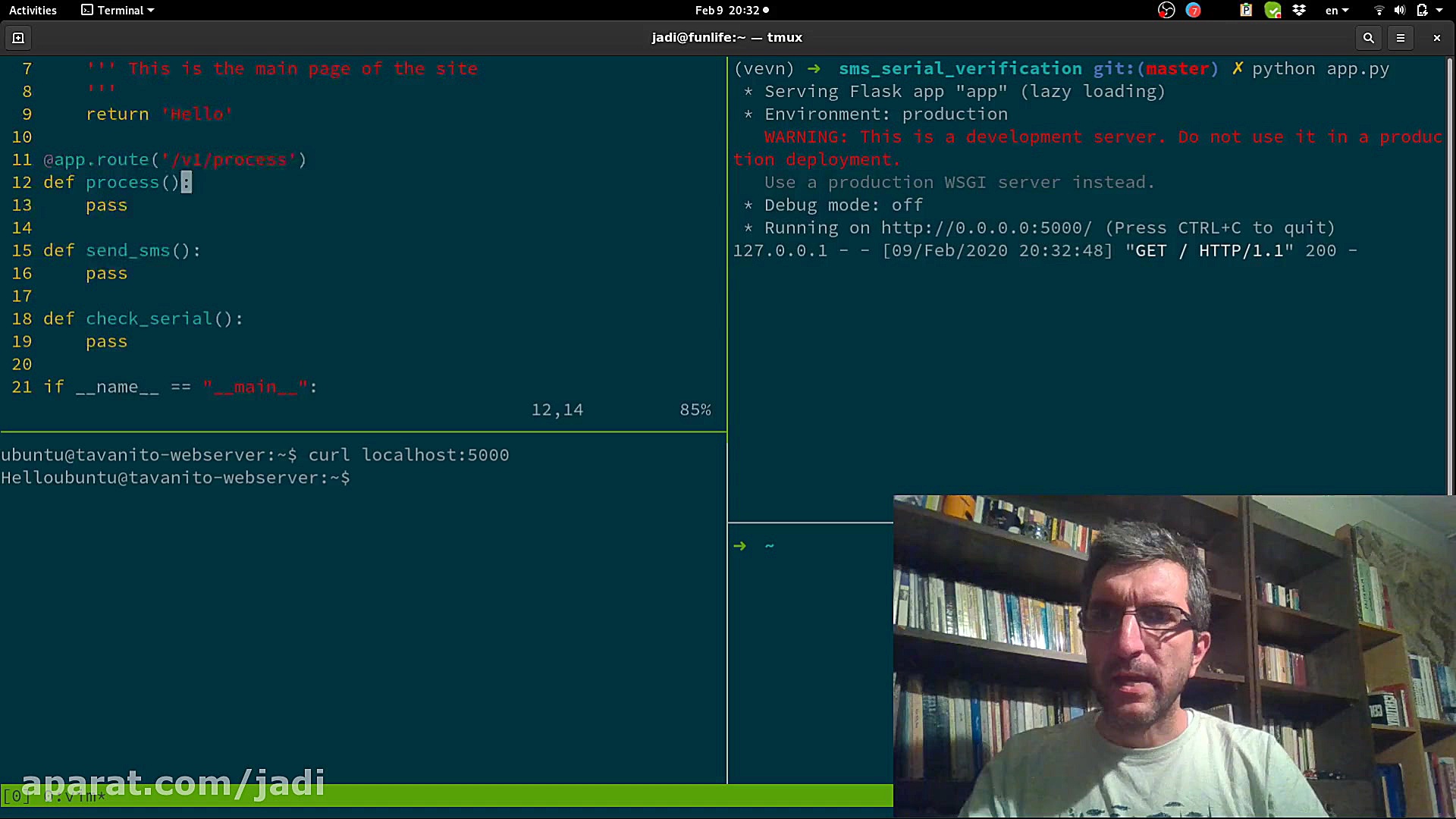 پروژه تایید اسمسی شماره سریال...