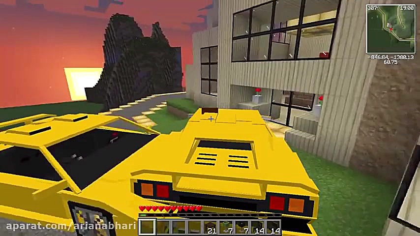 رانندگی با لامبورگینی در ماین...