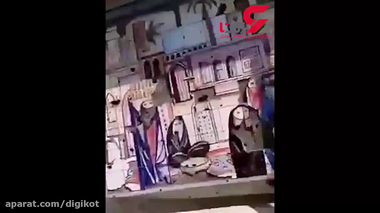 نصب دیوار شیشه ای در مکان شهاد...