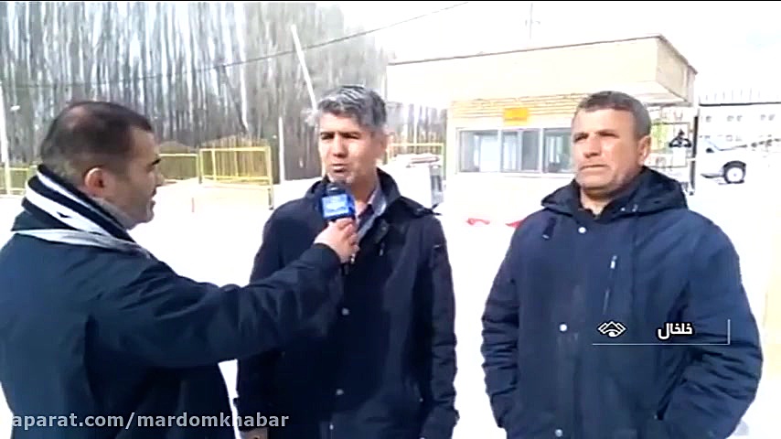 خلخال پس از بارش بی‌سابقه برف