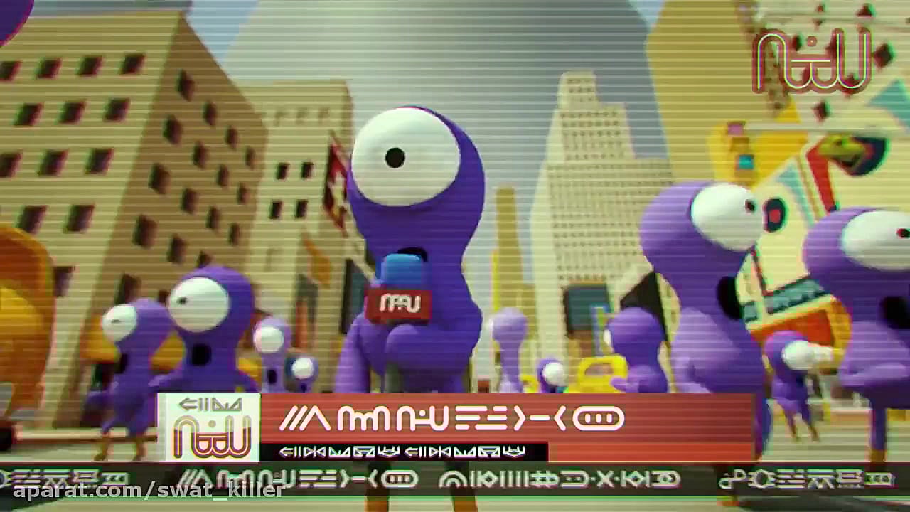 پیک فضایی . انیمیشن کوتاه