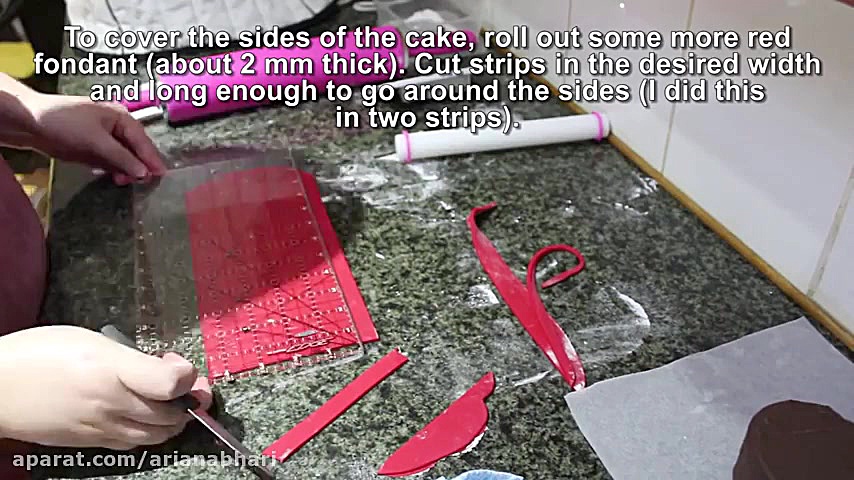 لذت آشپزی  طرز تهیه کیک ولنتای...