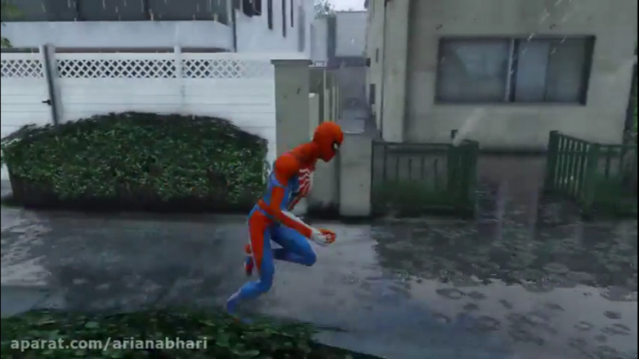 دعوای مرد عنکبوتی با کاپیتان آ...