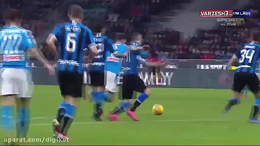 خلاصه بازی اینتر 0  1 ناپولی (...