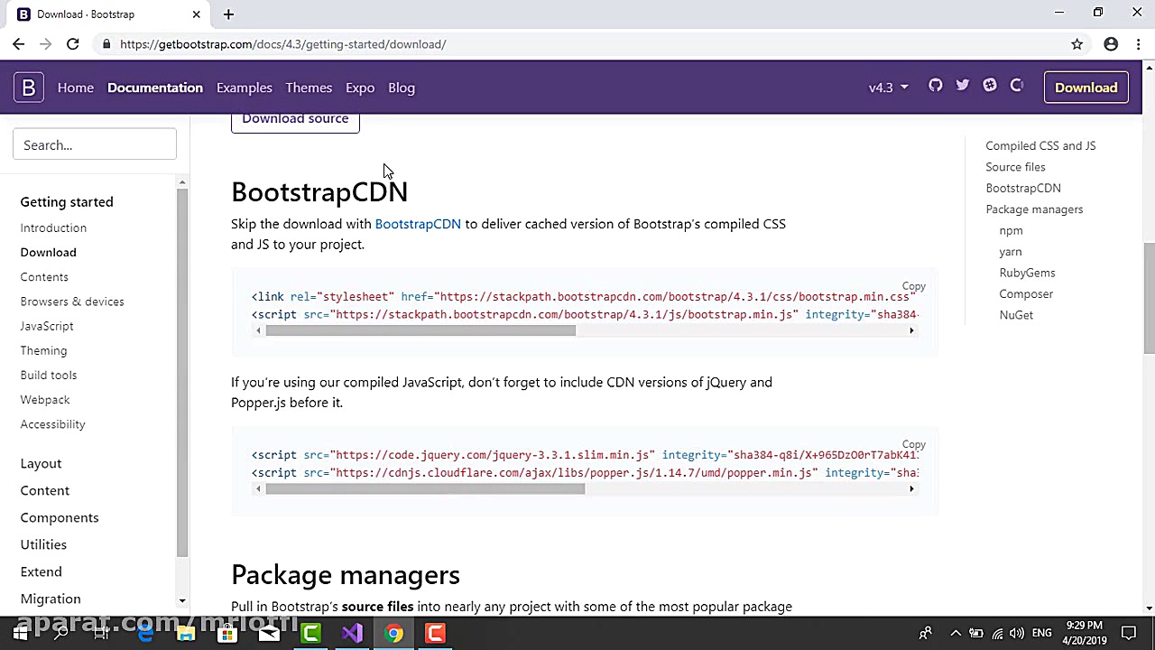 آموزش برنامه نویسی بوت استرپ ا...