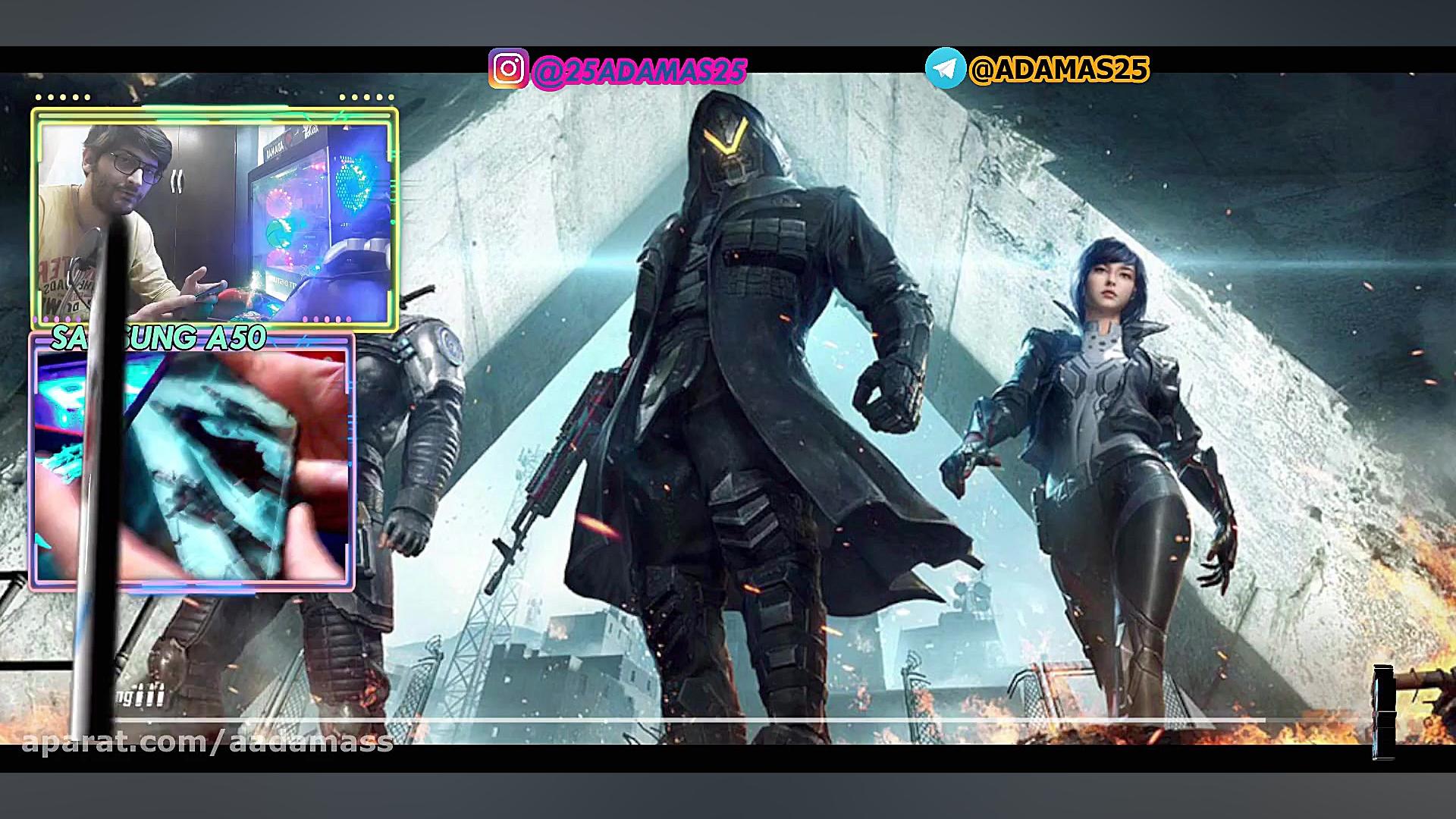 گیم پلی بازی پابجی موبایل با گ...