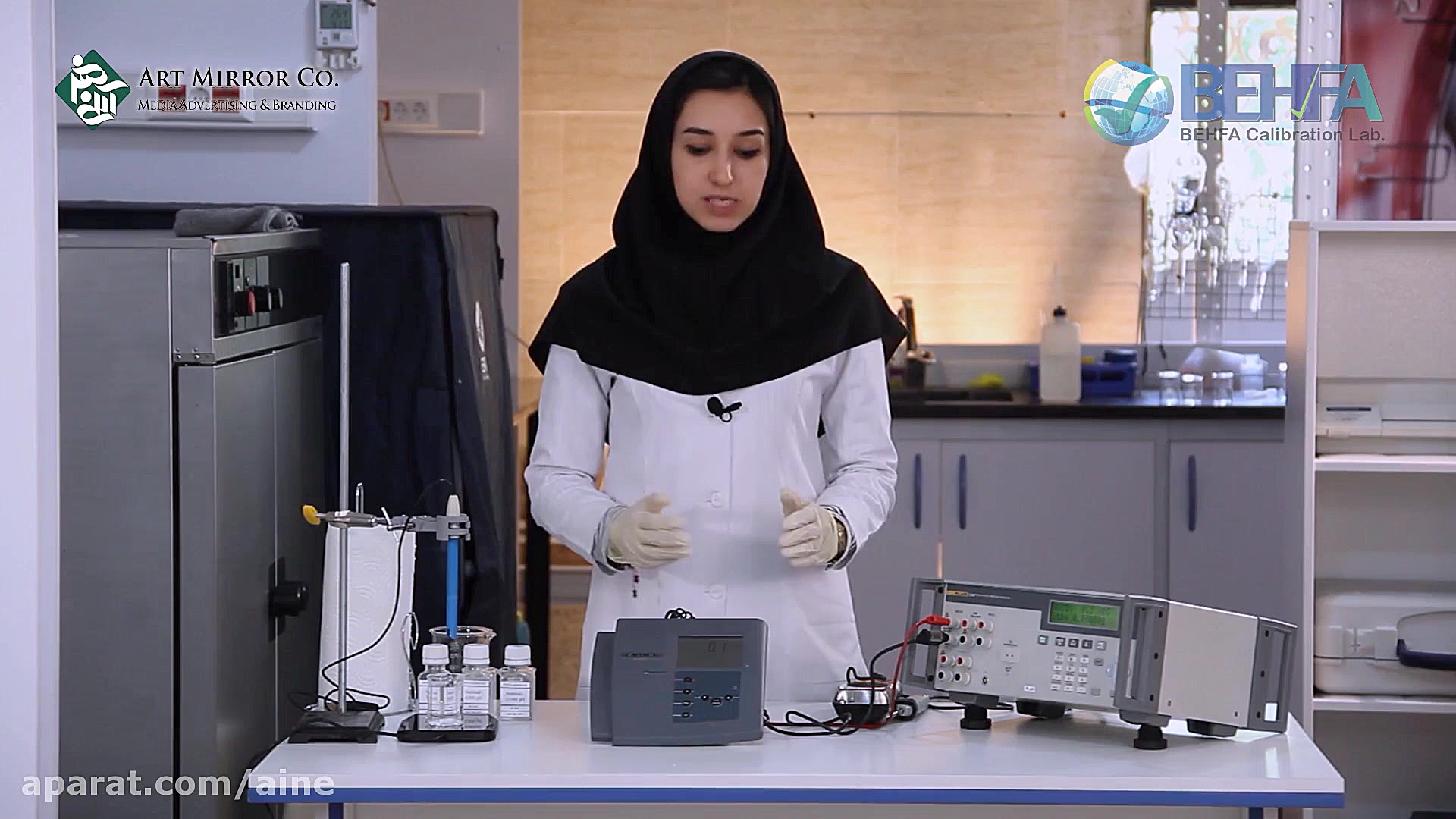 فیلم آموزش کالیبراسیون دستگاه...