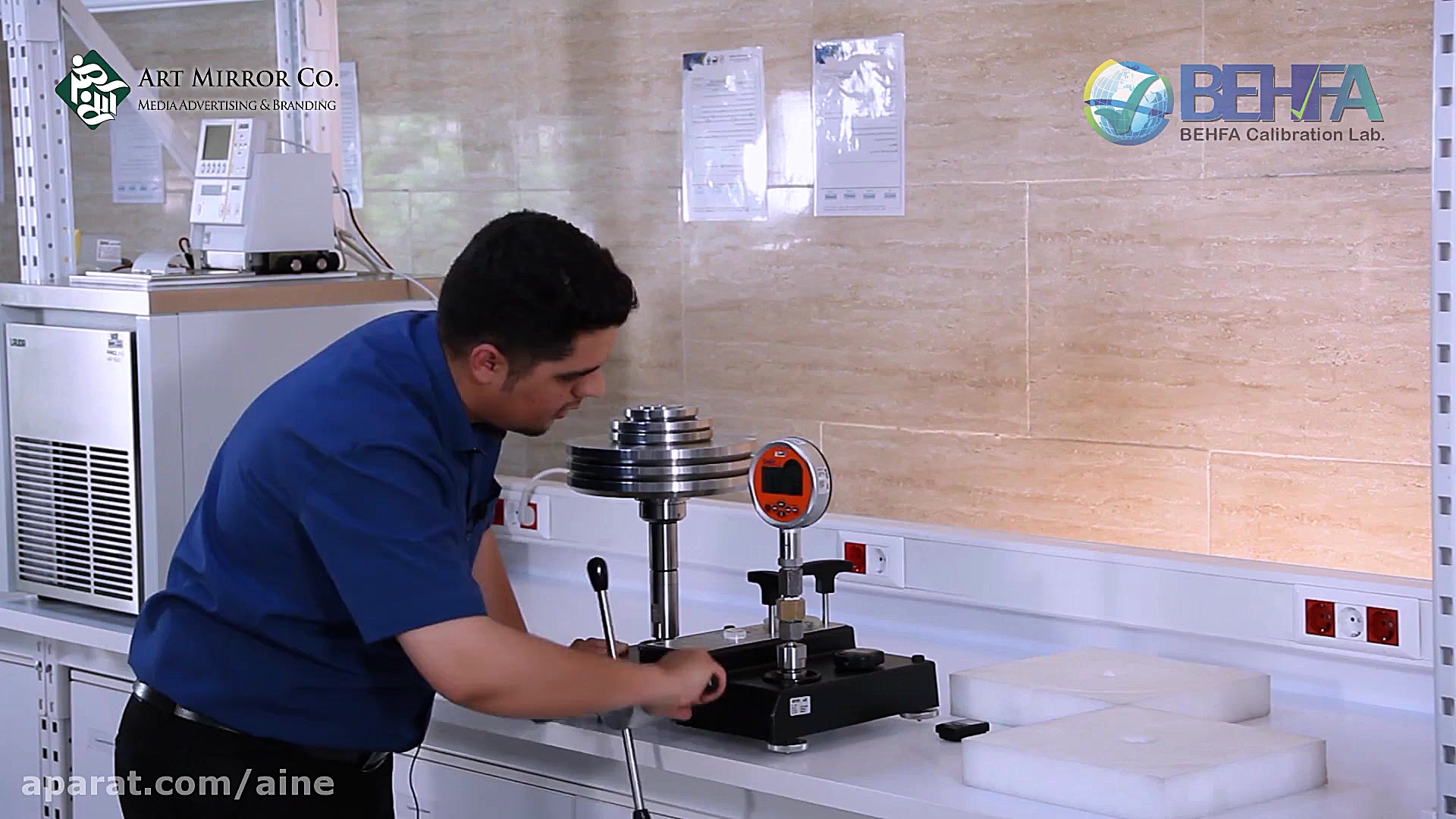 فیلم آموزش کالیبراسیون دستگاه...