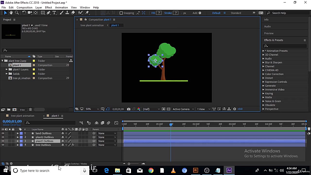 آموزش ساخت لوگو انیمیشن در Aft...