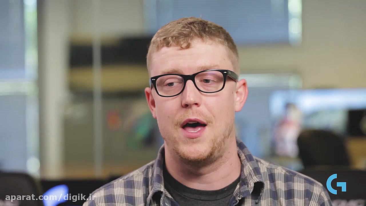 ماوس پد هوشمند گیمینگ برند Log...