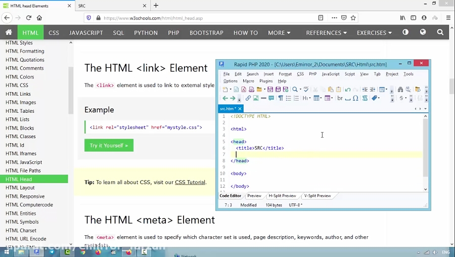 آموزش Html جلسه ی 9 - چطور یه پوشه قبل یا بعد رو در مسیر عکس HTML مشخص ...