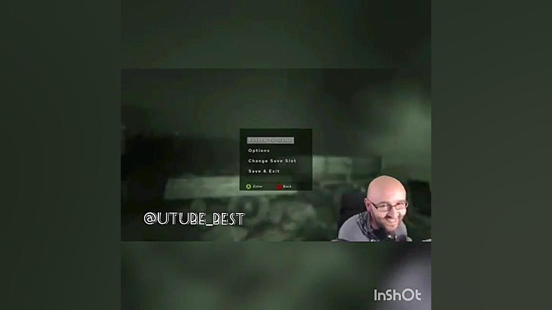 وقتی میگن وقتی بازی ترسناک میک...