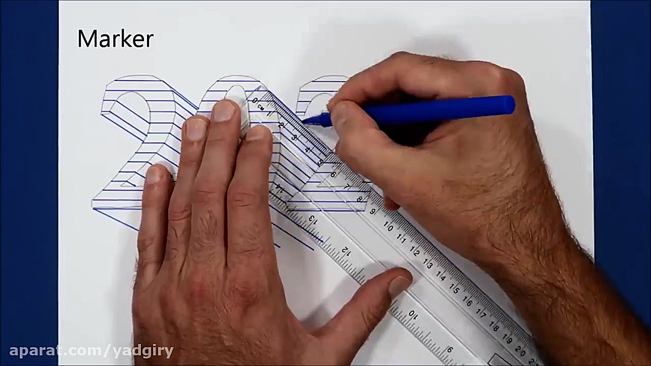 آموزش نقاشی سه بعدی 2020