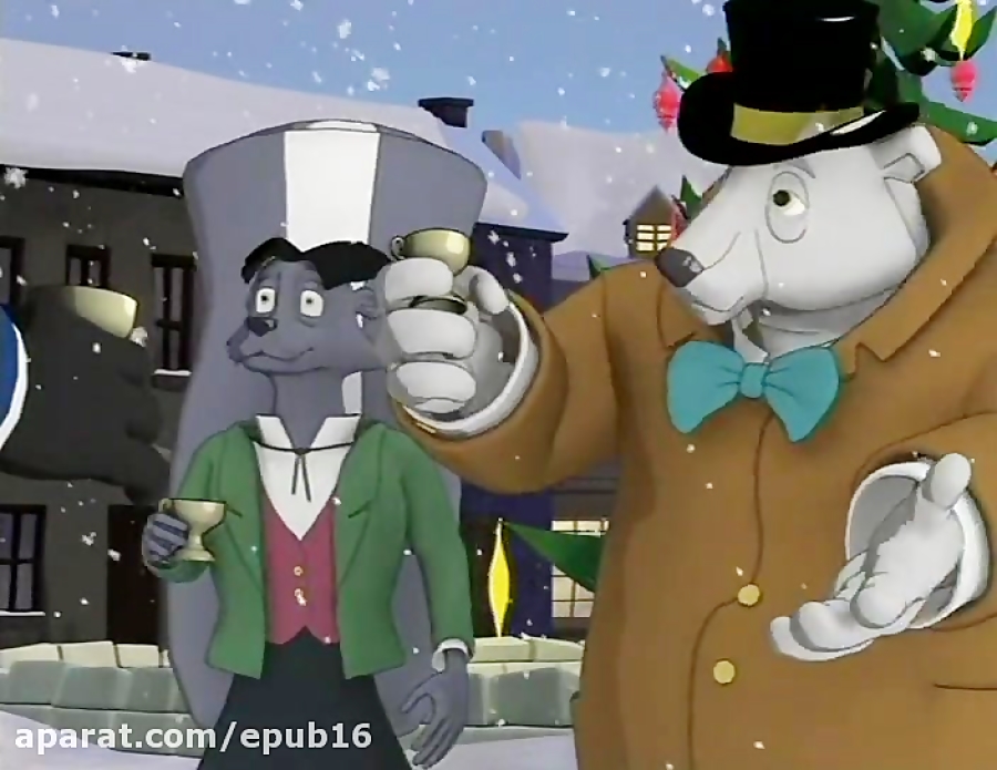 کارتون کریسمس در دهکده حیوانات...