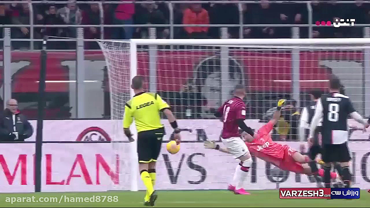 گل اول میلان به یوونتوس (جام ح...