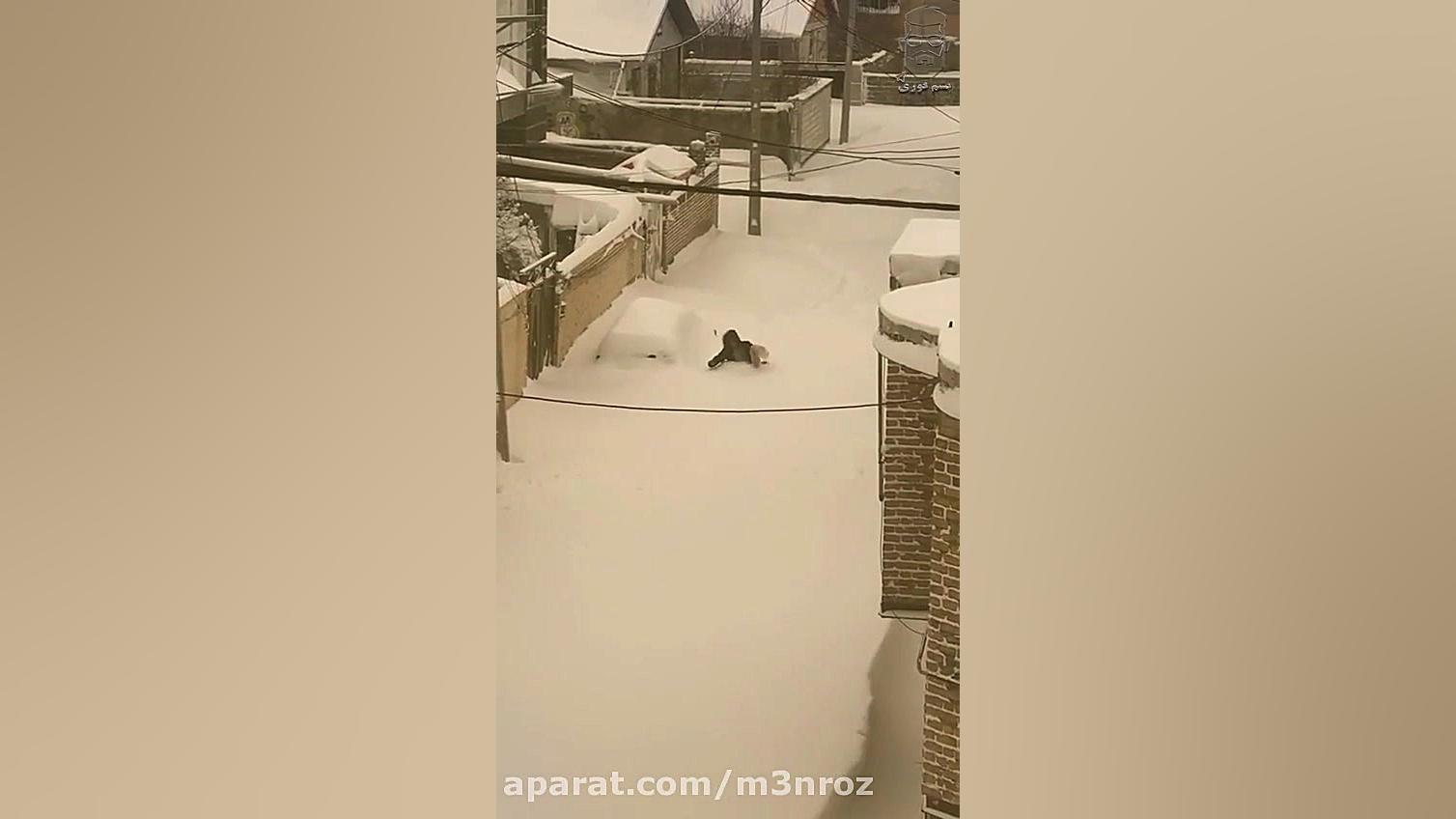 عجیب اما واقعی ! دفن شدن شهرست...