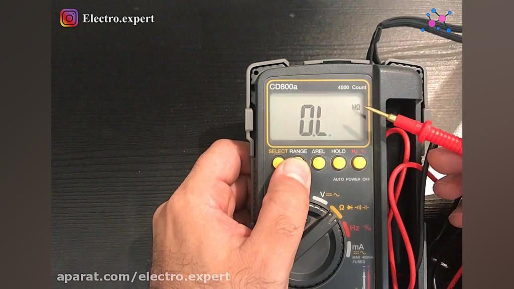 آموزش مولتی متر (اندازه گیری م...
