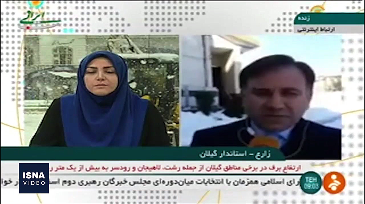 برف سنگین در گیلان؛ از قطعی آب...