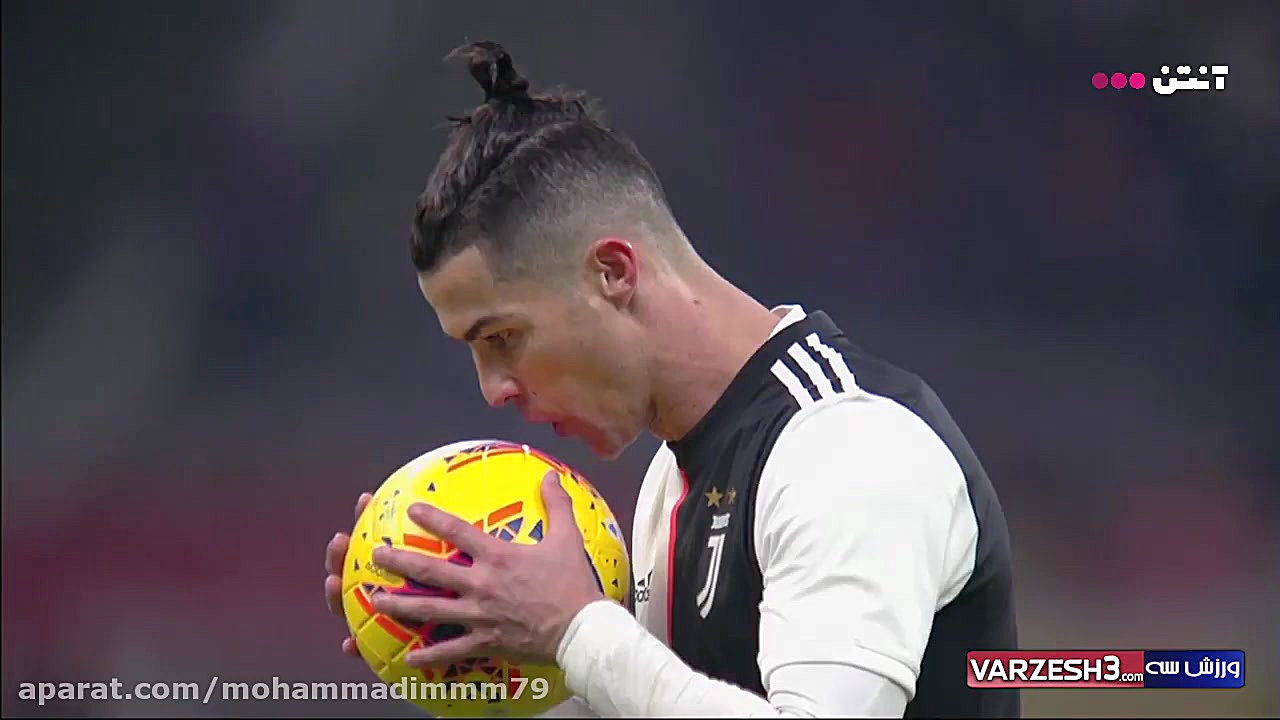 گل اول یوونتوس به آث میلان توس...