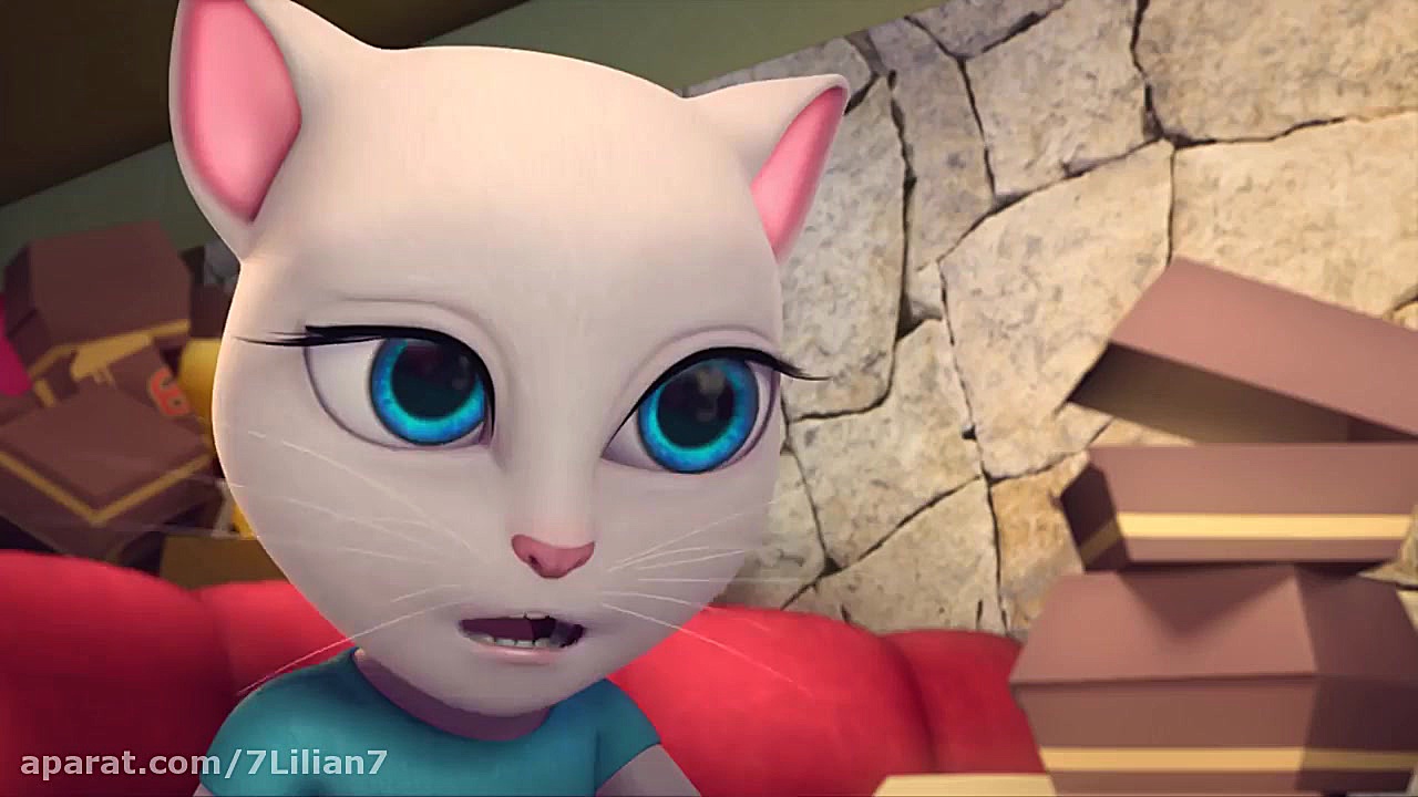 کارتون گربه سخنگو و دوستان این...