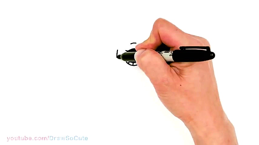 آموزش نقاشی خرس ولنتاین