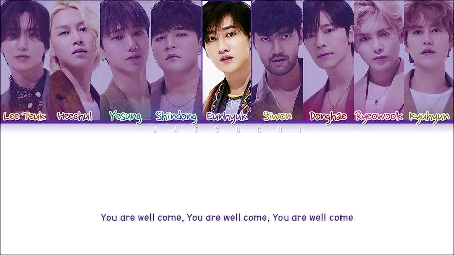 super junior 2ya2yao color cod...