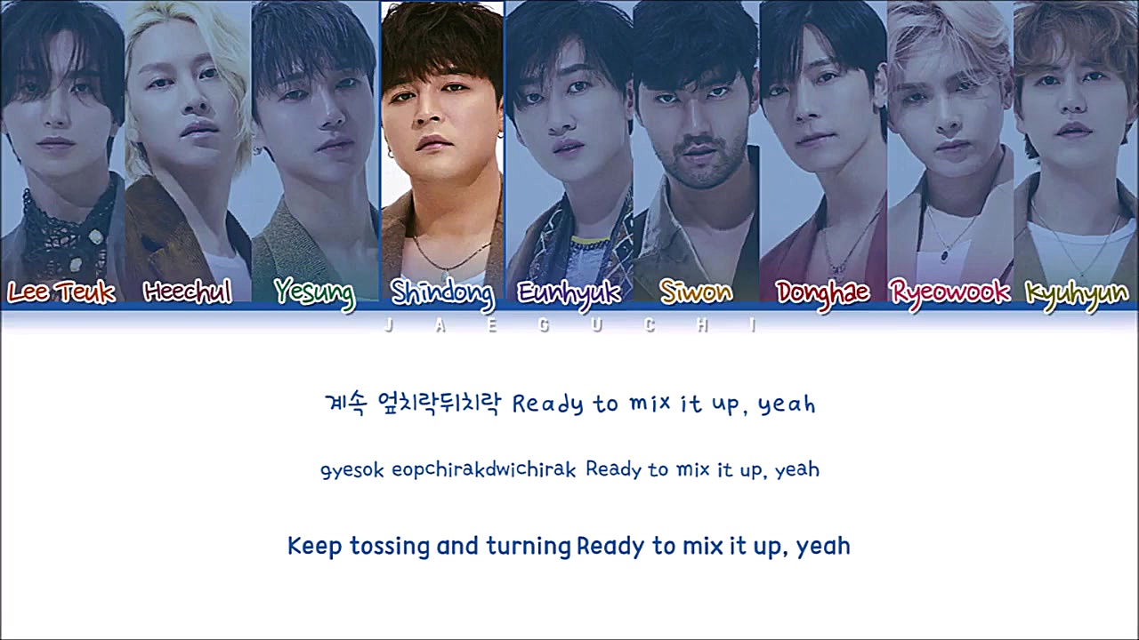 super junior 2ya2yao color cod...