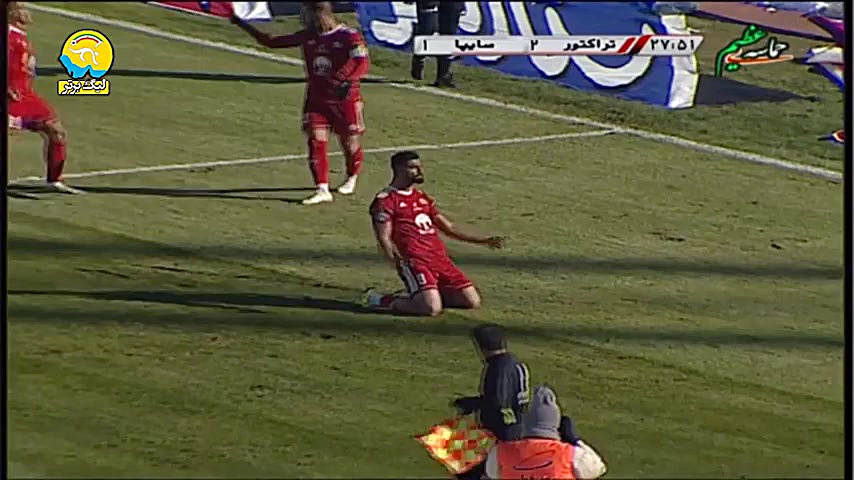 خلاصه بازی تراکتور 3  سایپا 1