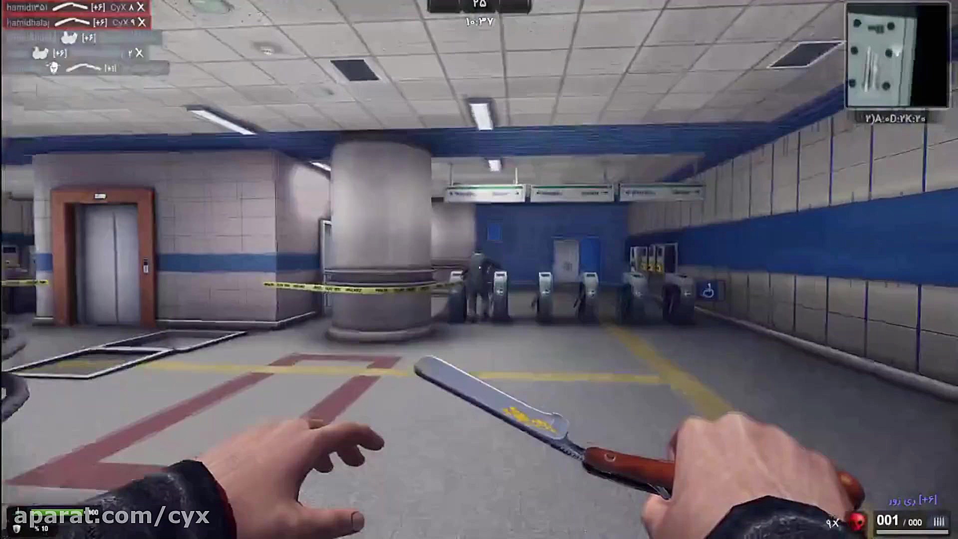 گیم پلی ریزور 6 در بازی زولا