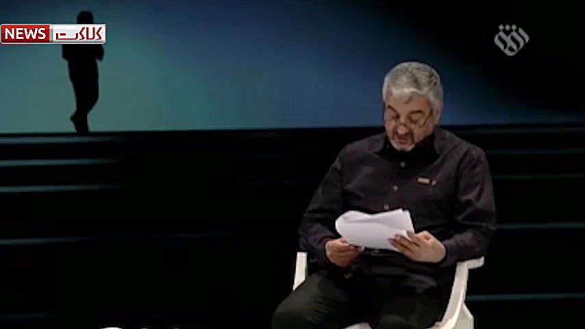 قرائت اشکبار وصیت نامه حاج قاس...