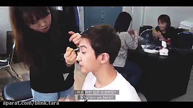 چانیول و سهون قبل استیج