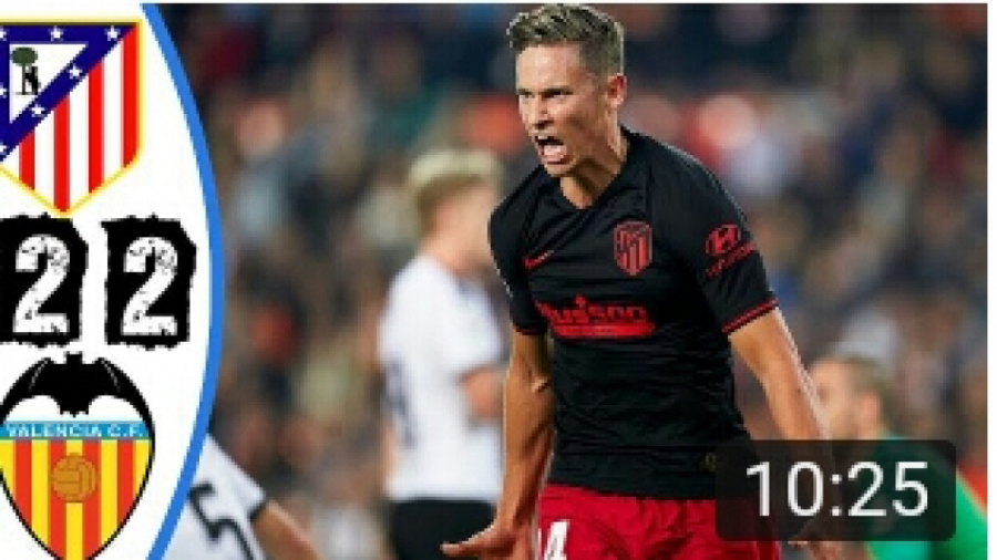 بازی اتلتیکومادرید و والنسیا