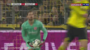 خلاصه بازی دورتموند 4  فرانکفو...