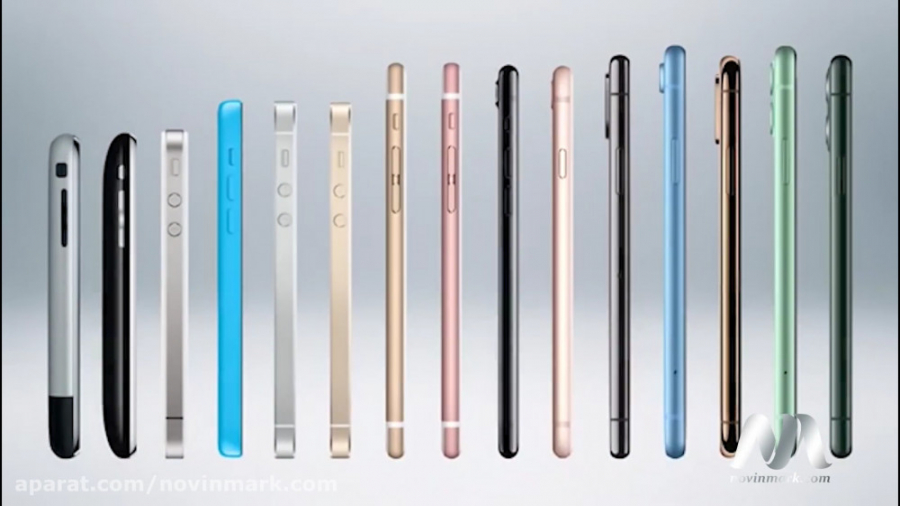سیر تحول آیفون (iphone)