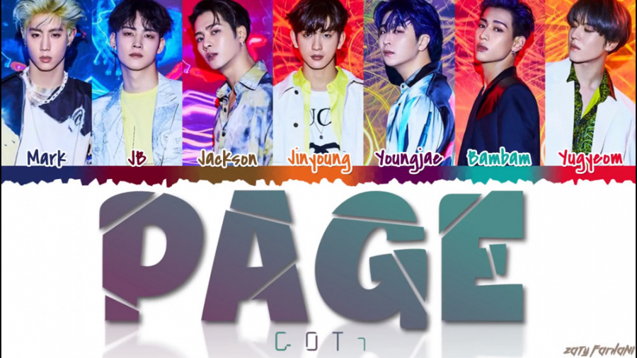 متن آهنگ لیریک جدید PAGE از GO...