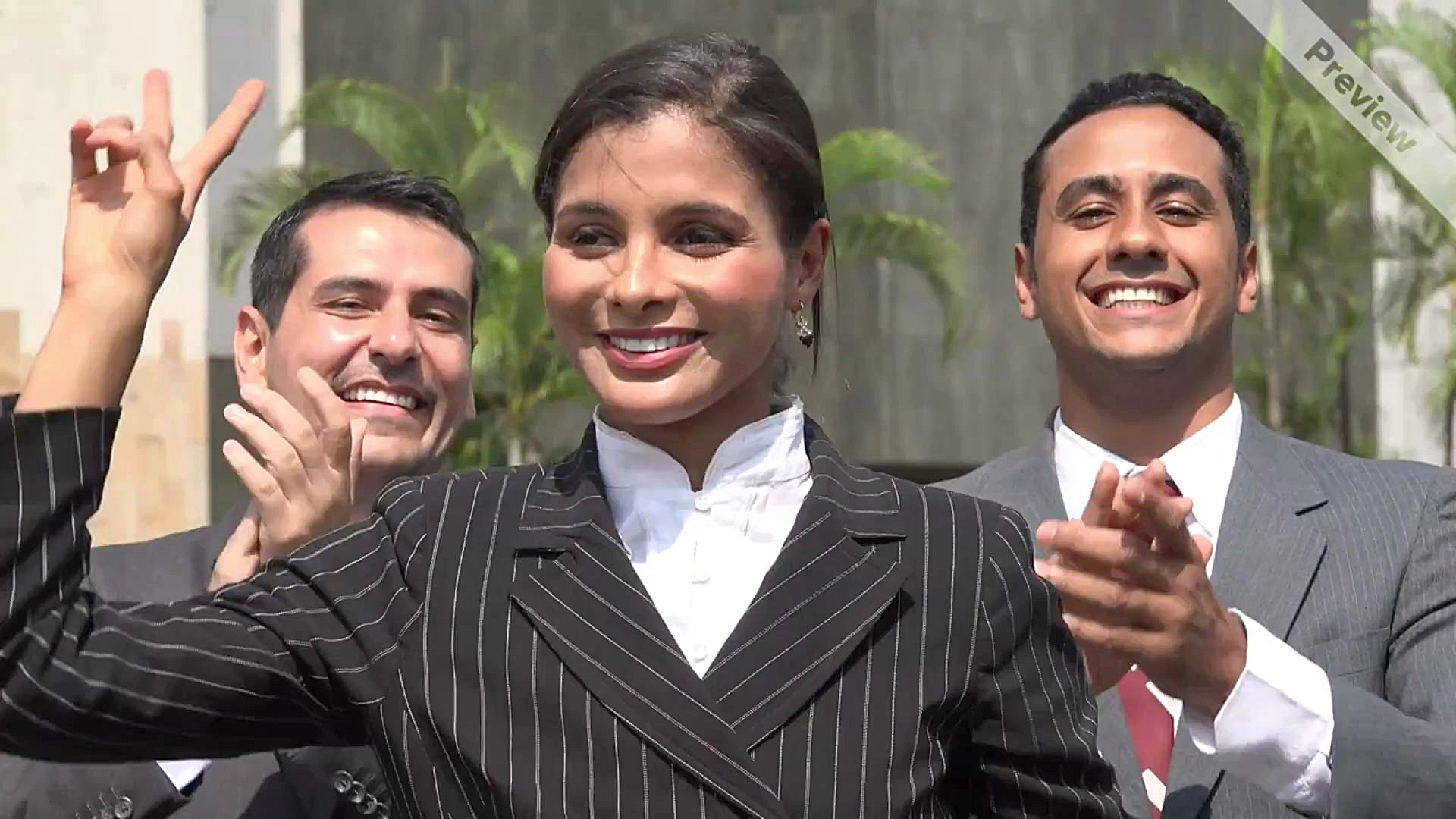 ⁣درگیری بین نامزدهای انتخابات...