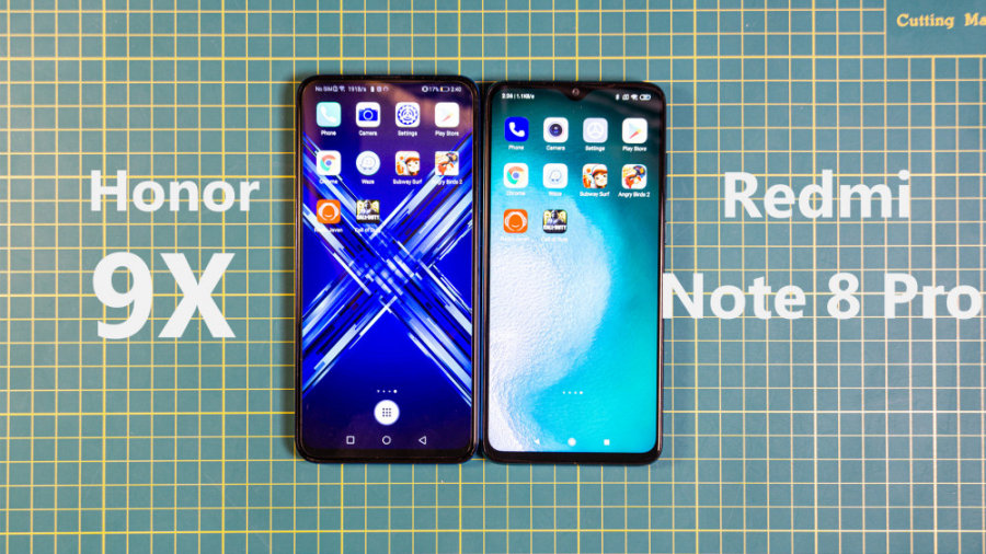 تست سرعت دو گوشی ردمی نوت 8 پر...