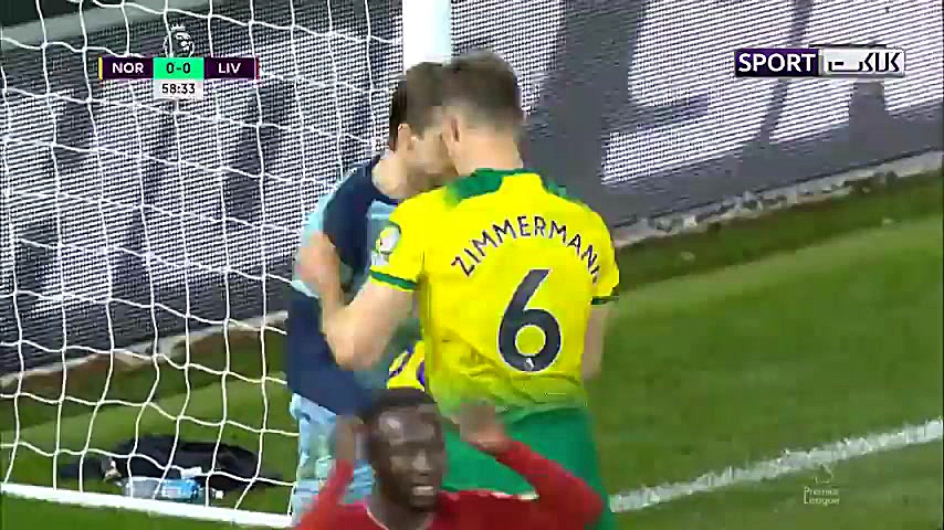 خلاصه بازی نوریچ 0 1 لیورپول