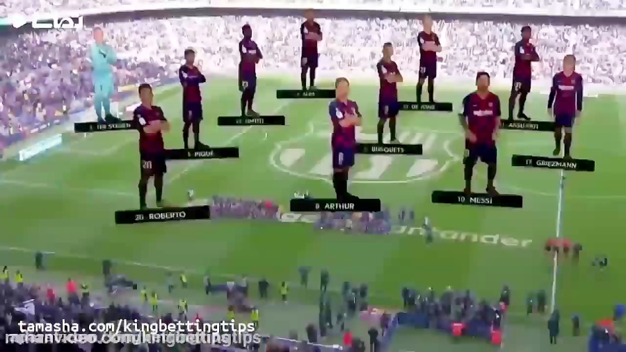 خلاصه بازی بارسلونا 2  ختافه 1