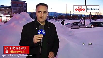 آخرین وضع خلخال پس از بارش سنگ...