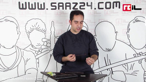 آموزش چسباندن نمد مضراب سنتور