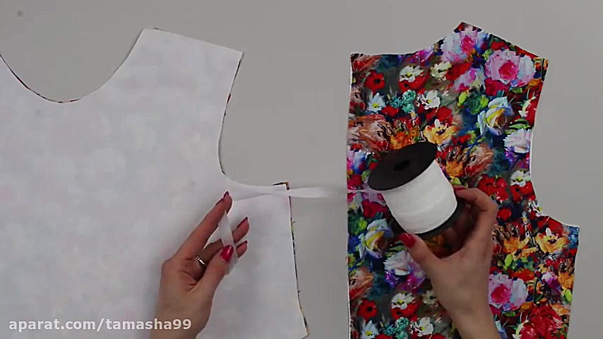 خیاطی  آموزش دوخت پیراهن زنانه...