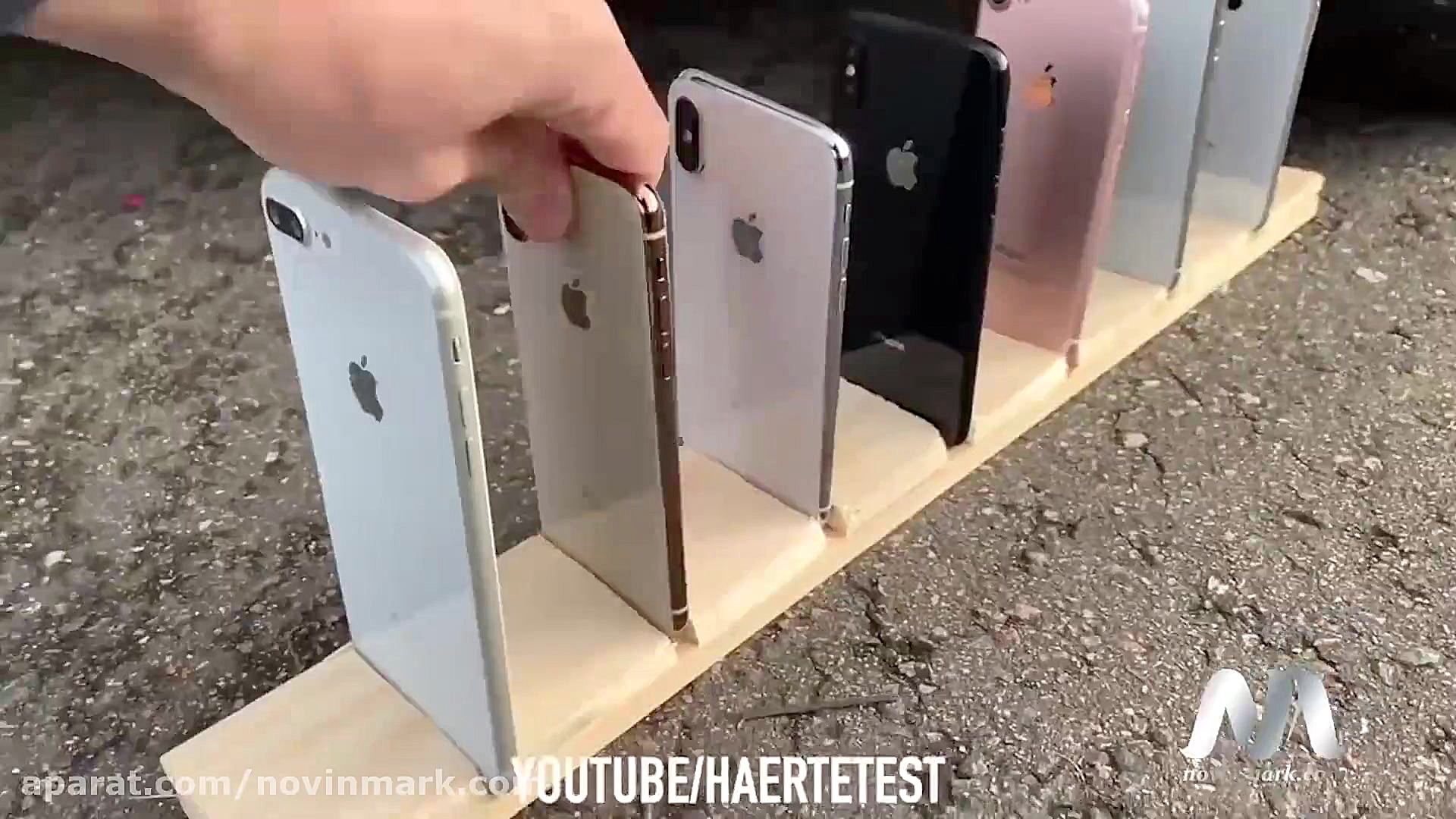 رد شدن با ماشین از روی برترین...