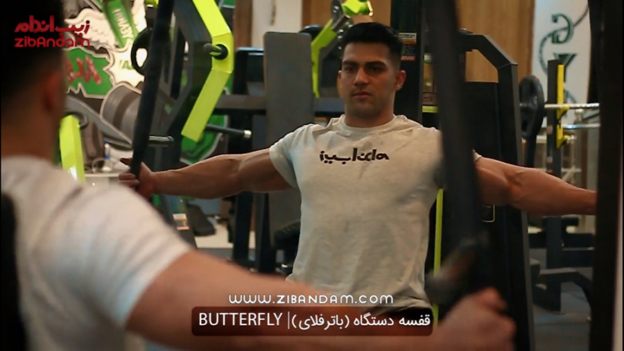 حرکات تمرینی بدنسازی قفسه دستگ...