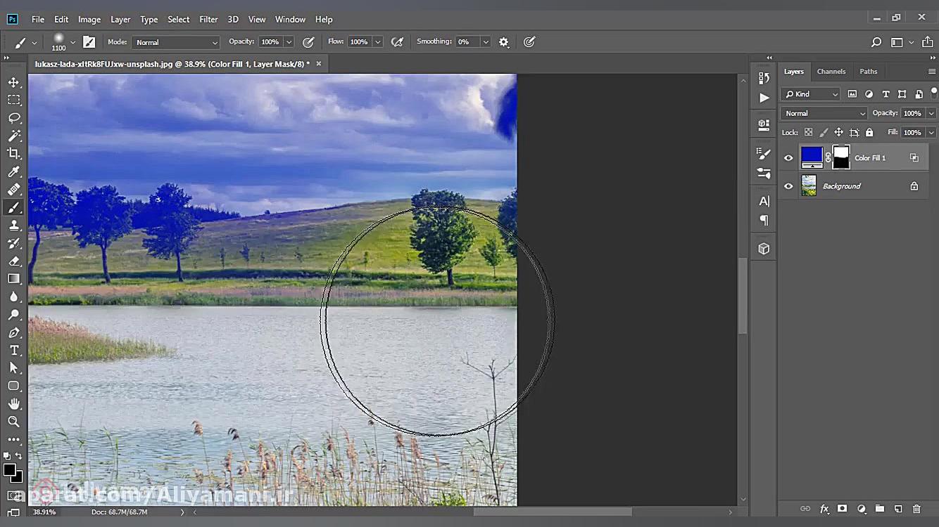 آموزش تغییر رنگ با استفاده از...