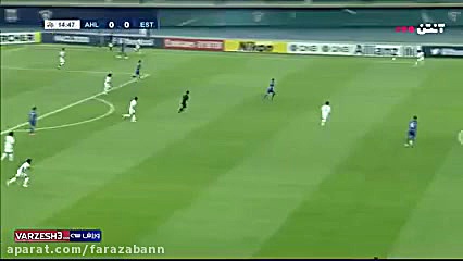 بازی استقلال الاهلی لیگ قهرمان...