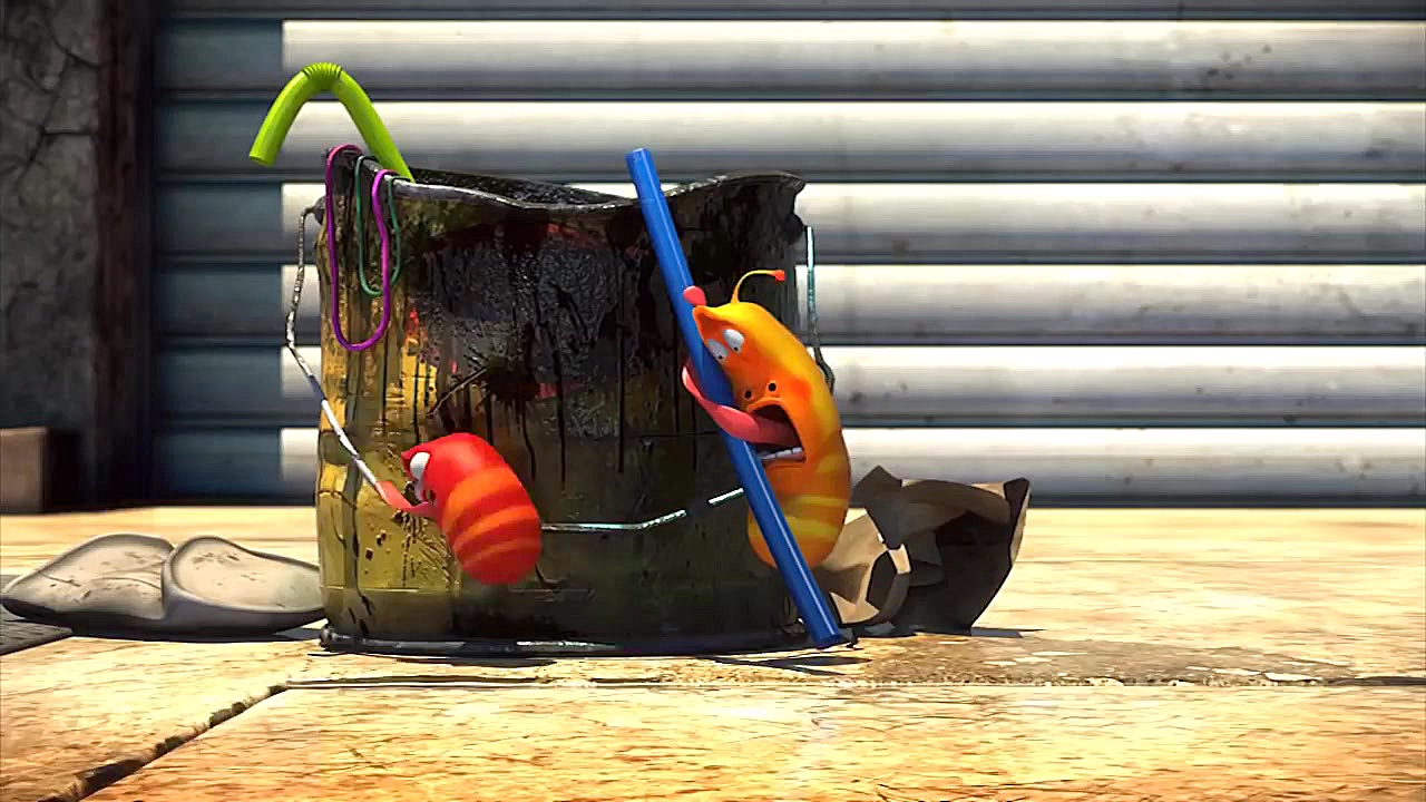 کارتون جذاب لاروا