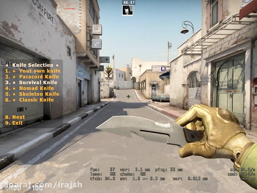 تمام نایف های CSGO