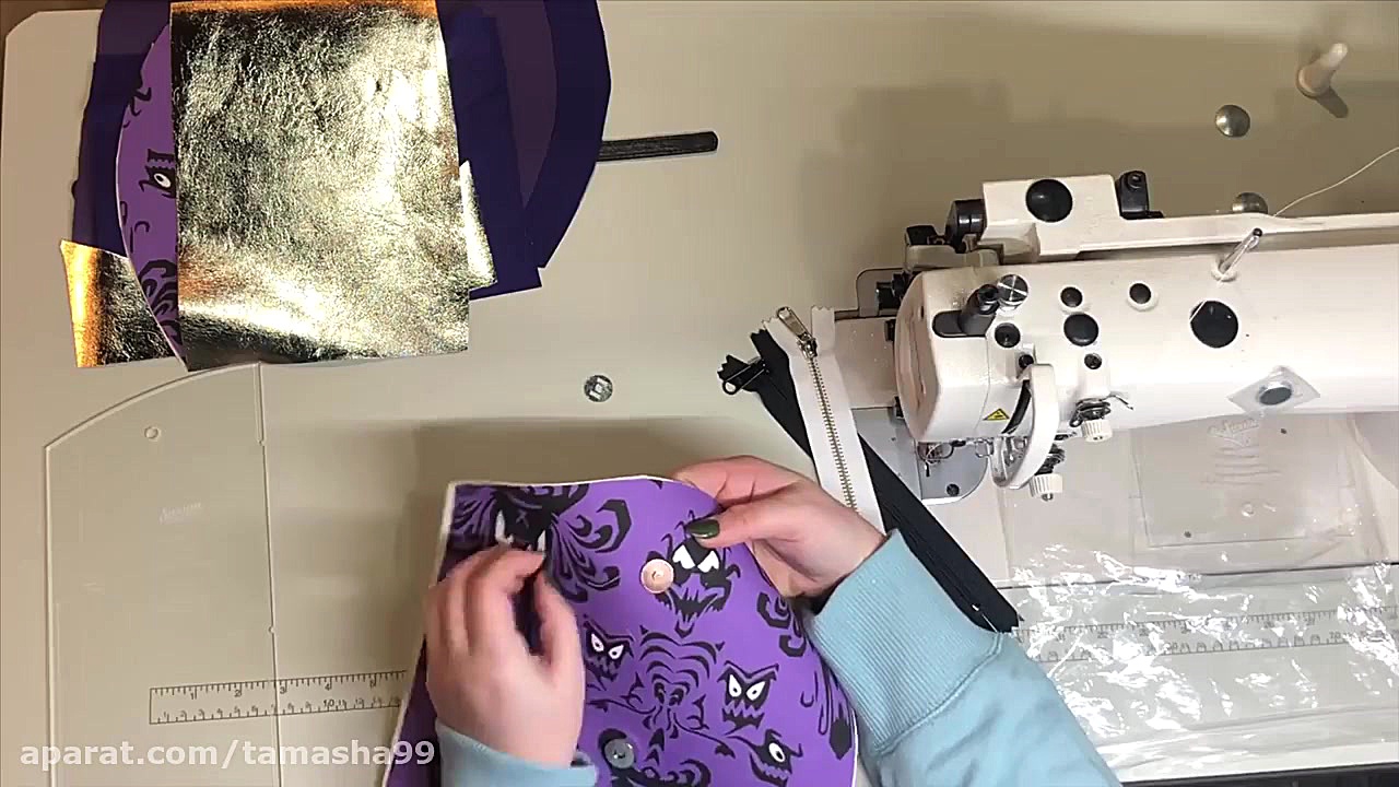 خیاطی  آموزش دوخت کیف پارچه ای...