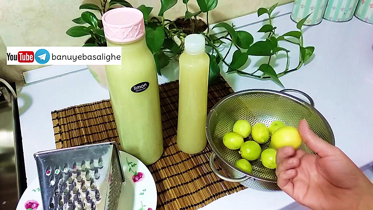 تهیه و نگهداری آبلیموی خانگی ب...